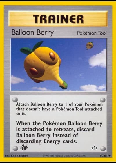 Ballonbeere (1. Edition) #60/64 — Neo Revelation (1. Edition)