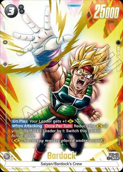 Bardock (Alternative Art) FB11-112 — Brightness of Hope (FB11)