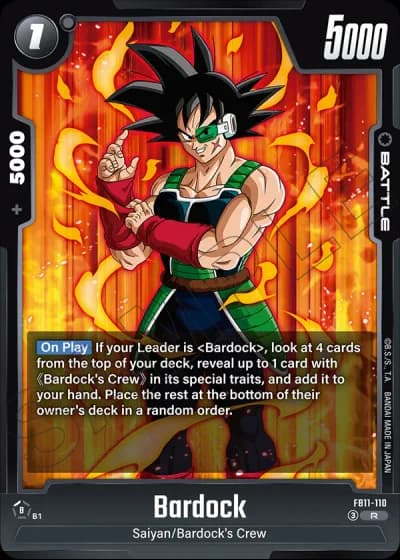 Bardock FB11-110 — Brightness of Hope (FB11)