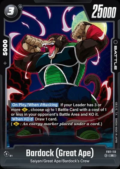 Bardock (Great Ape) FB11-113 — Brightness of Hope (FB11)