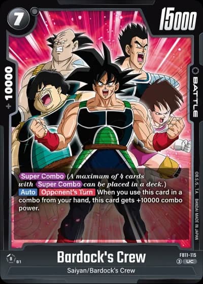 Bardock's Crew FB11-115 — Brightness of Hope (FB11)