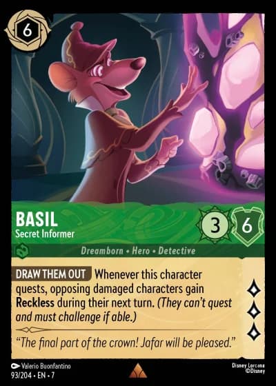 Basil - Secret Informer #93/204 — Archazia's Island