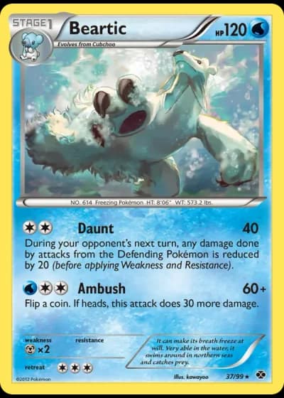 Beartic #37/99 — Next Destinies