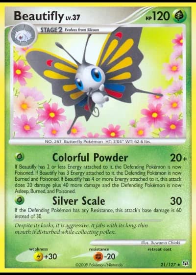 Beautifly #21/127 — Platinum