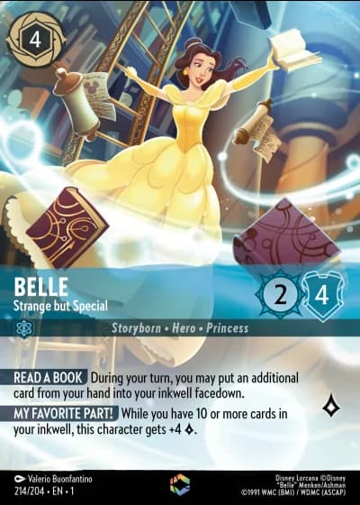 Belle - Strange but Special #214/204 — The First Chapter