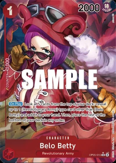 Belo Betty (OP05-015) (Alternative Art) — Awakening of the New Era (OP05)