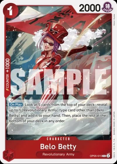 Belo Betty (OP05-015) (Reprint) — One Piece The Best (PRB01)