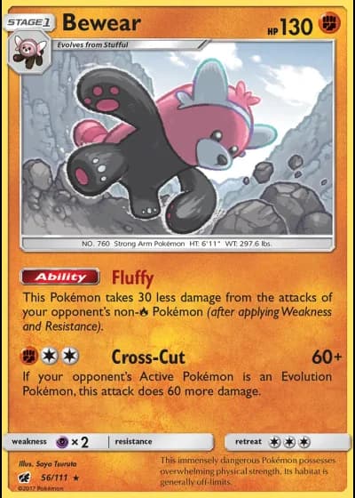 Bewear #56/111 — Crimson Invasion