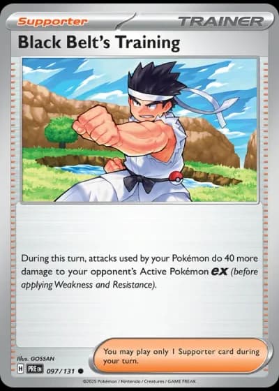 Black Belt's Training #097/131 — Prismatic Evolutions