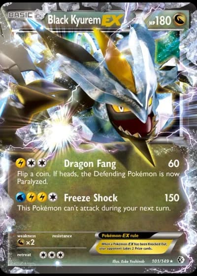Black Kyurem EX #101/149 — Boundaries Crossed