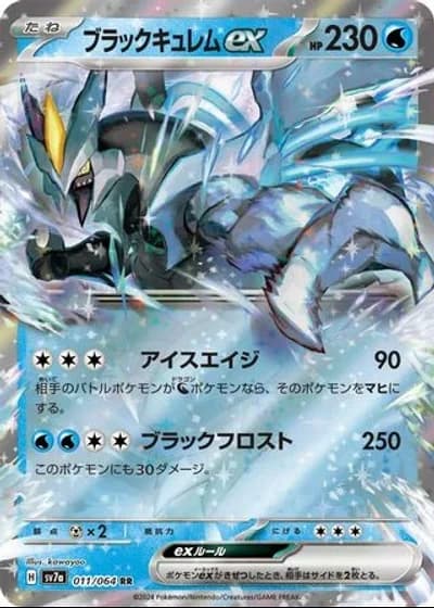 Black Kyurem ex #11/64 — Paradise Dragona