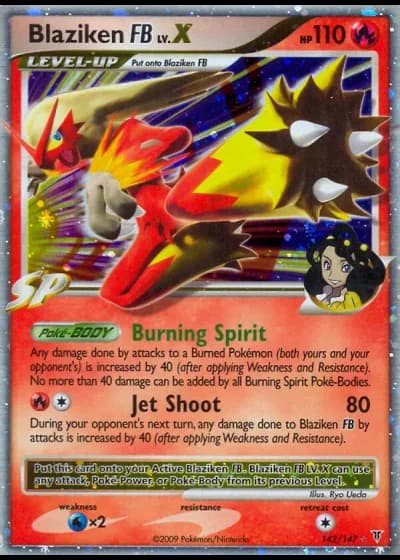 Blaziken FB LV.X #142/147 — Supreme Victors