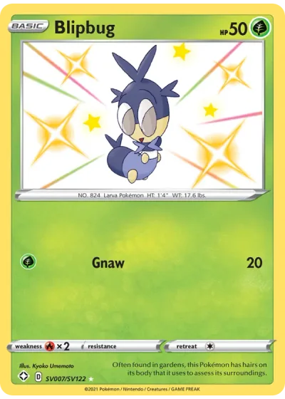 Blipbug SV007/122 — Shiny Vault (Shining Fates)