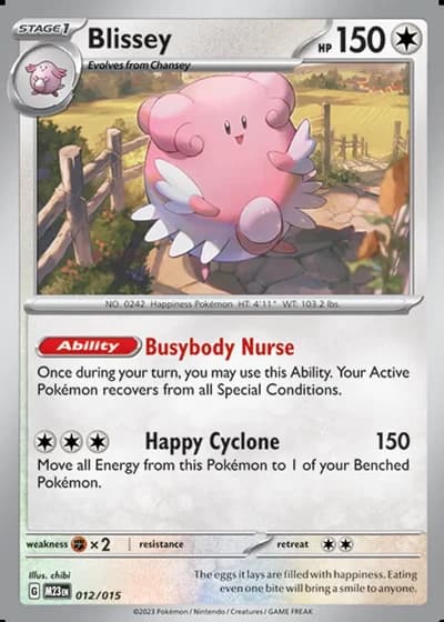 Blissey #12/15 — McDonald's Collection 2023