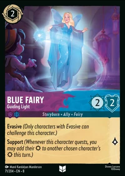 Blue Fairy - Guiding Light #71/204 — Reign of Jafar