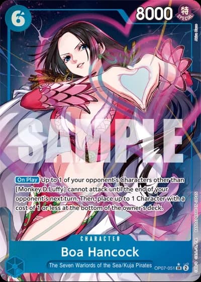 Boa Hancock (OP07-051) (Alternative Art) — 500 Years in the Future (OP07)