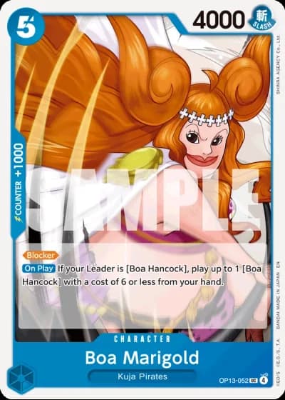 Boa Marigold (OP13-052) — Carrying on His Will (OP13)