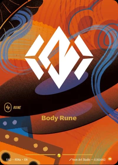 Body Rune R04a/189 — Radiance