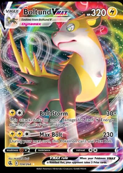 Boltund VMAX #104/264 — Fusion Strike