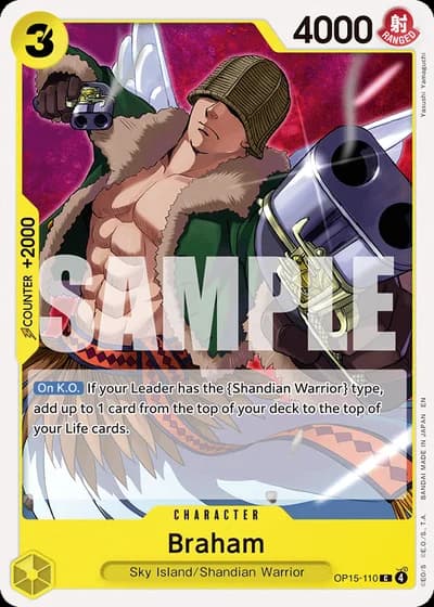 Braham (OP15-110) — Adventure on Kami's Island (OP15-EB04)