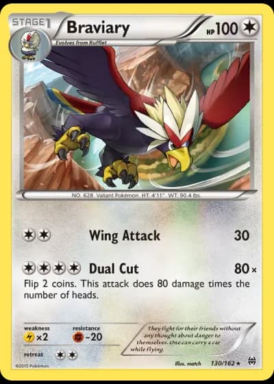 Braviary #130/162 — BREAKthrough