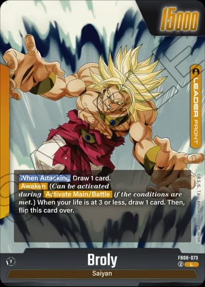 Broly FB08-073 — Story Booster 01 (ST01)