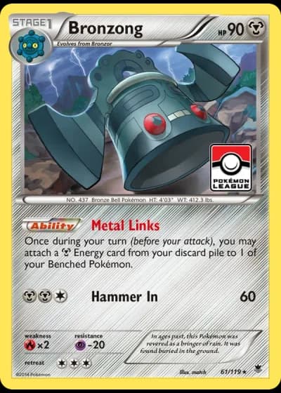 Bronzong #61/119 — Phantom Forces