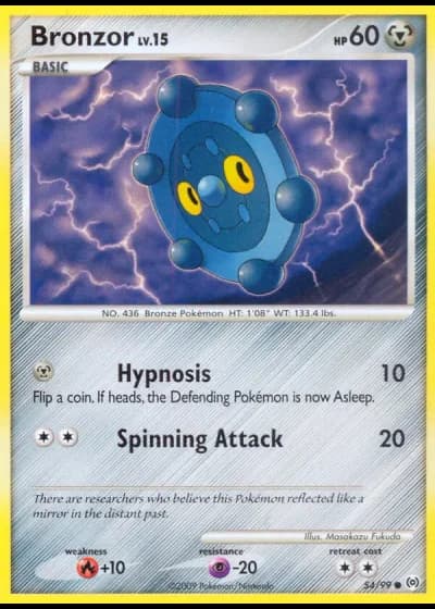 Bronzor #54/99 — Arceus