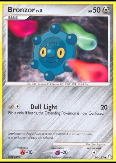 Bronzor #74/123 — Mysterious Treasures