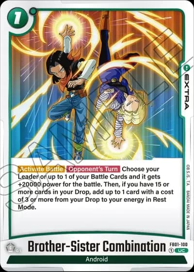 Brother-Sister Combination FB01-100 — Awakened Pulse (FB01)