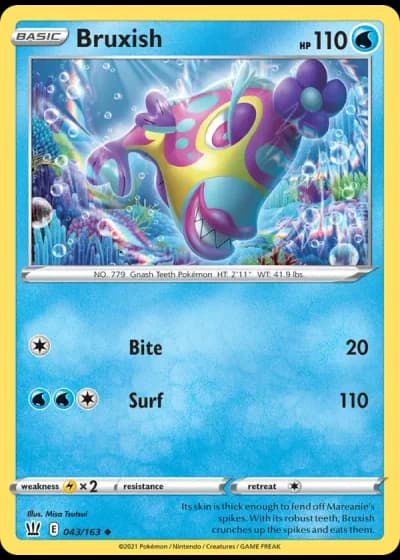 Bruxish #43/163 — Battle Styles