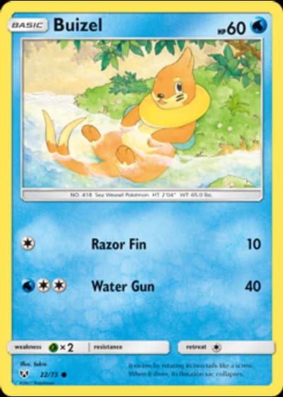 Buizel #22/73 — Shining Legends