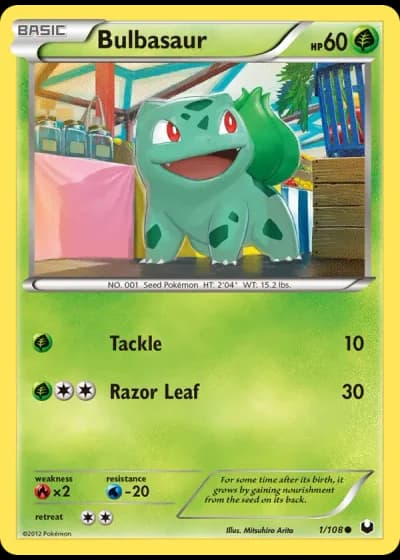 Bulbasaur #1/108 — Dark Explorers