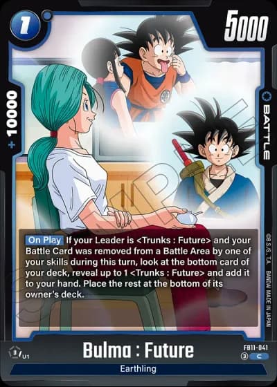 Bulma : Future FB11-041 — Brightness of Hope (FB11)
