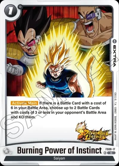 Burning Power of Instinct FS09-017 — Starter Deck EX: Shallot (FS09)