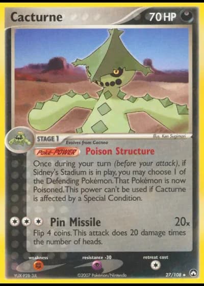 Cacturne #27/108 — Power Keepers