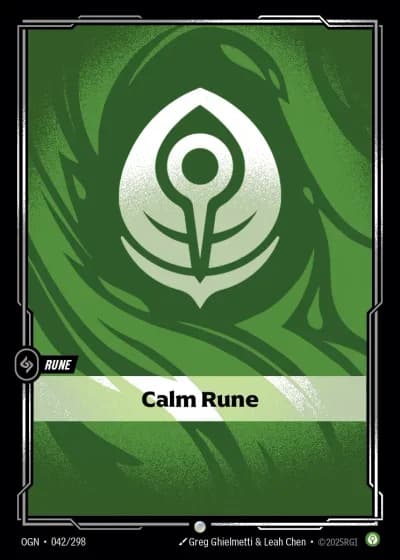 Calm Rune R02/303 — Spiritforged