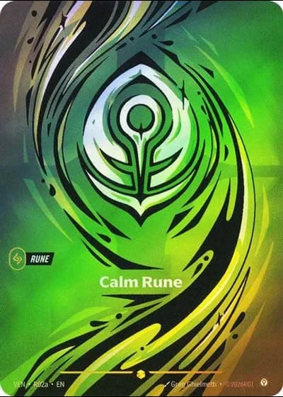 Calm Rune R02a/248 — Vendetta