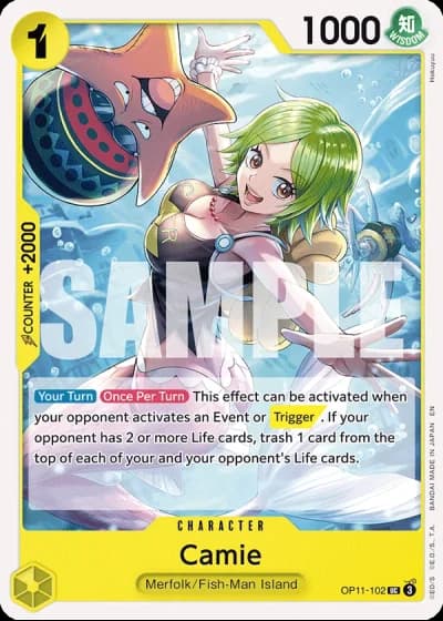 Camie (OP11-102) — A Fist of Divine Speed (OP11)