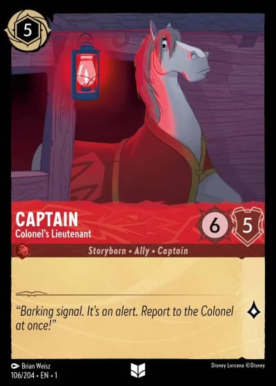 Captain - Colonel's Lieutenant #106/204 — The First Chapter