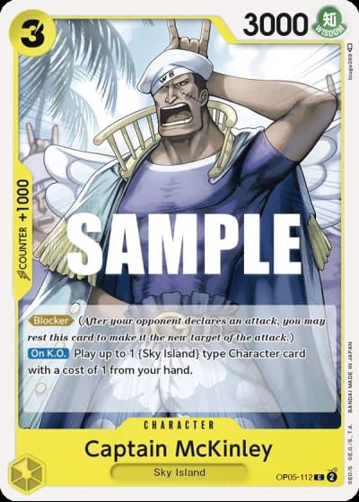 Captain McKinley (OP05-112) — Awakening of the New Era (OP05)