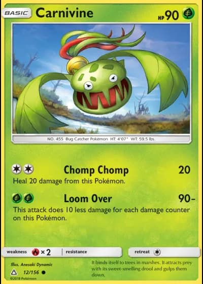 Carnivine #12/156 — Ultra Prism