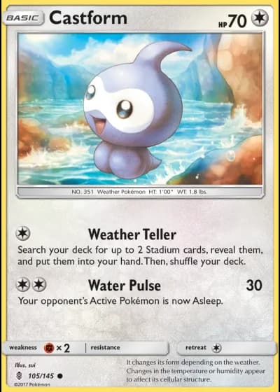 Castform #105/145 — Guardians Rising