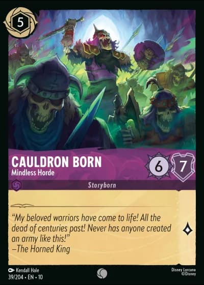 Cauldron Born - Mindless Horde #39/204 — Whispers in the Well