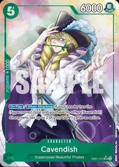 Cavendish (EB01-012) (Alternative Art) — Memorial Collection (EB01)