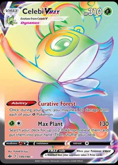 Celebi VMAX #199/198 — Chilling Reign