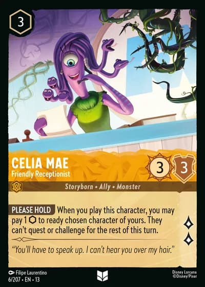 Celia Mae - Friendly Receptionist #6/261 — Attack of the Vine!