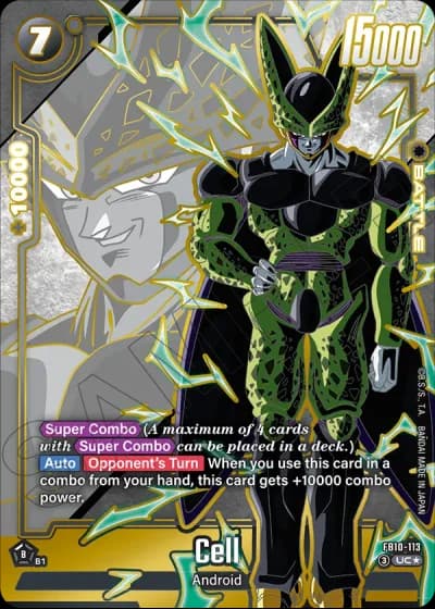Cell (Alternative Art) FB10-113 — Cross Force (FB10)