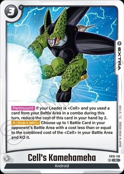 Cell's Kamehameha FB10-118 — Cross Force (FB10)