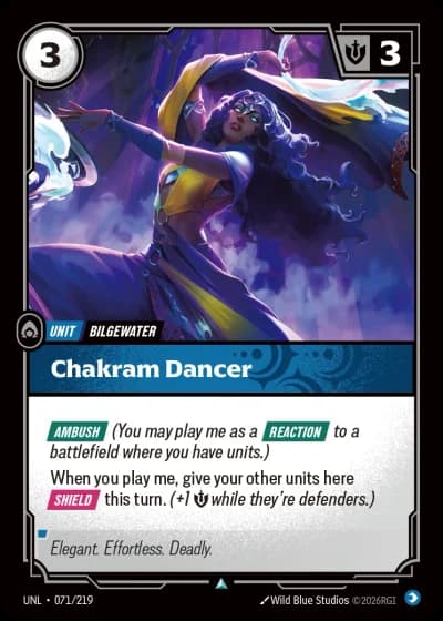 Chakram Dancer #071/308 — Unleashed